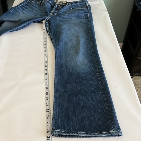 BKE Denim Britni Straight Leg Mid Rise Size 30 - Picture 7 of 16